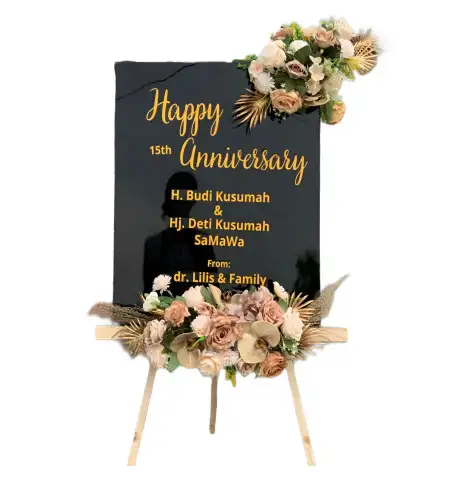 Papan Bunga Akrilik Sekarjoho